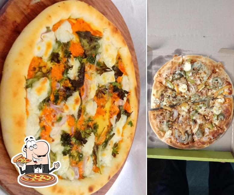 Try out pizza at HANGOUT CAFE - HIGHWAY