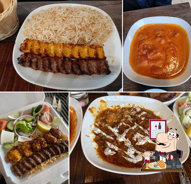 Les plats à base de viande sont offerts par Salang Kabob House