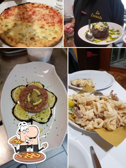 Try out pizza at La Locanda