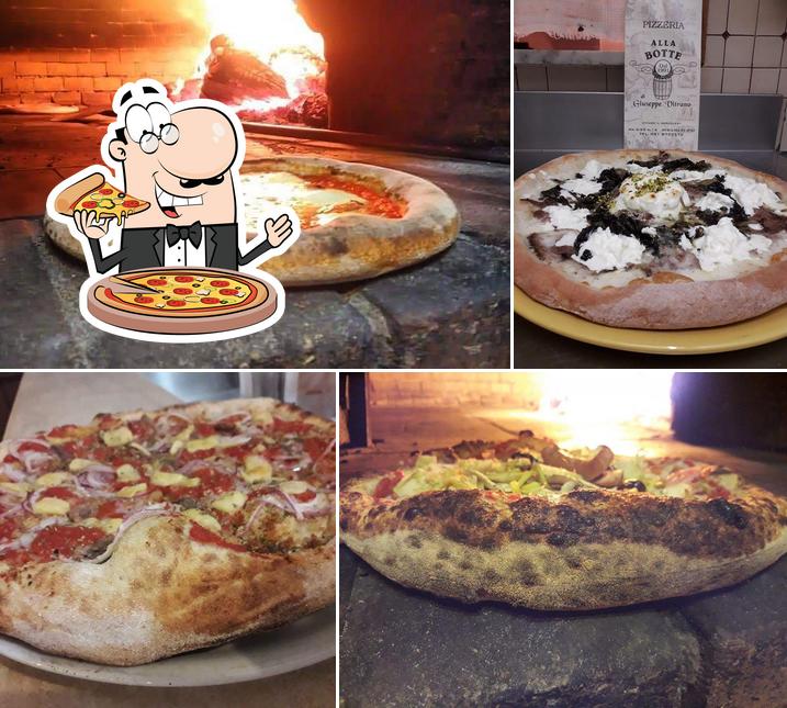 Prova una pizza a Pizzeria Alla Botte Di Giuseppe Vitrano