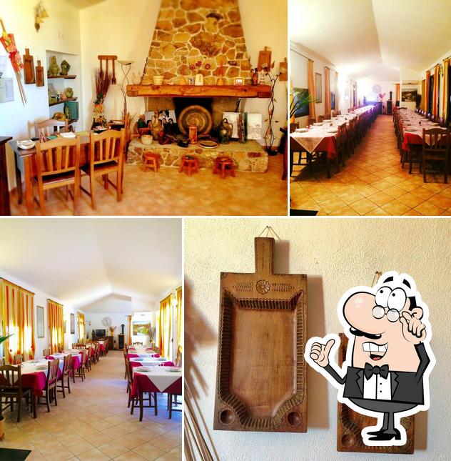 Gli interni di Ristorante dell'Agriturismo Campesi