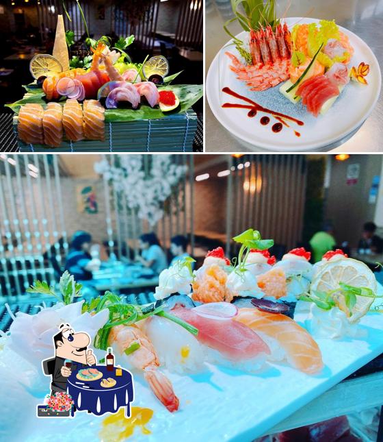 Sashimi im Sushi Yuxi FORMIGINE - Ristorante Giapponese Cinese e Thailandese
