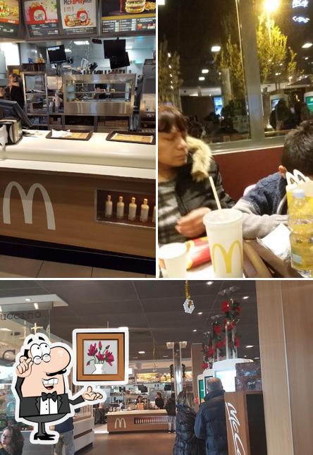 Gli interni di McDonald's Corridonia