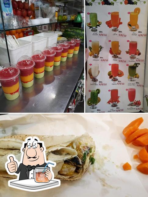 Najran Cafeteria is distinguished by drink and food