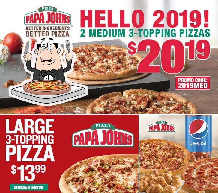 Prenez des pizzas à Papa Johns Pizza