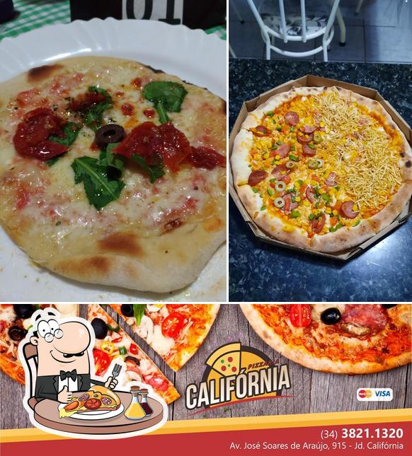 Peça diferentes estilos de pizza