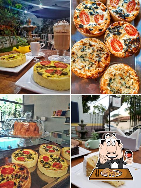 Peça pizza no Julieta e Romeu café e bistrô