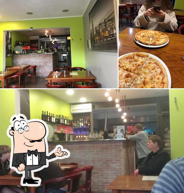 L'intérieur de Pizza brielken