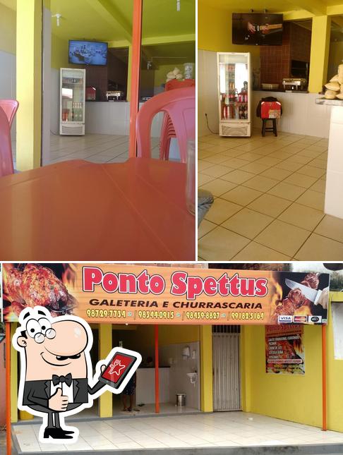 See this picture of Ponto Spettus