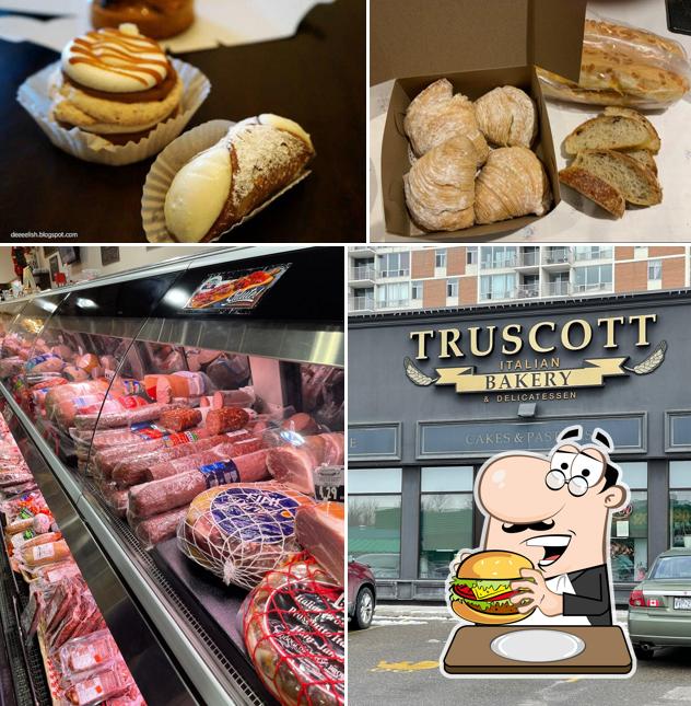 Get a burger at Truscott Italian Bakery & Delicatessen