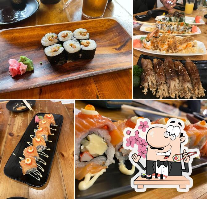 At Manmaru Japanese Restaurant, you can taste sushi