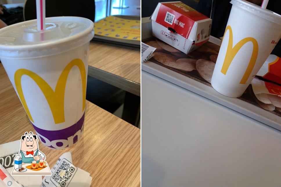 Commandez différentes boissons offertes par McDonald's