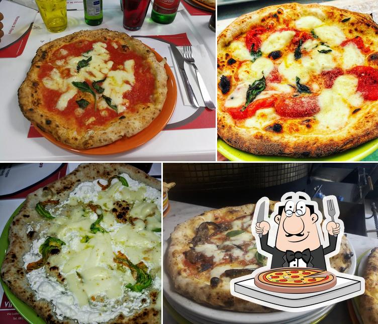 Scegli tra le molte varianti di pizza