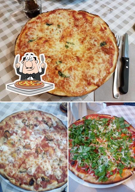 Scegli tra le svariate varianti di pizza