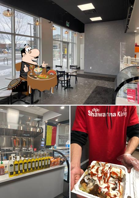 Voici la photo représentant la nourriture et extérieur sur Shawarma King Legacy