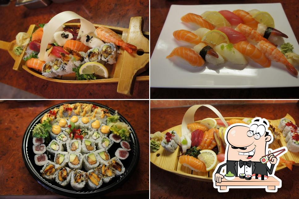 Prenez de nombreuses options de sushi