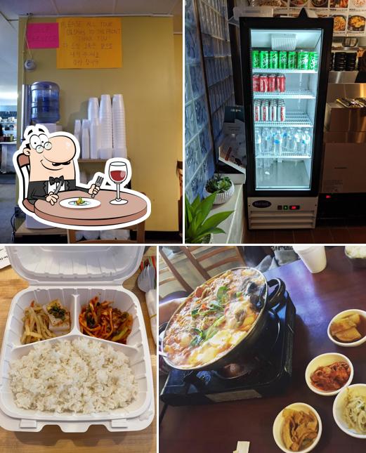Meals at Korea Restaurant