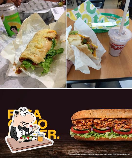 Comida em Subway