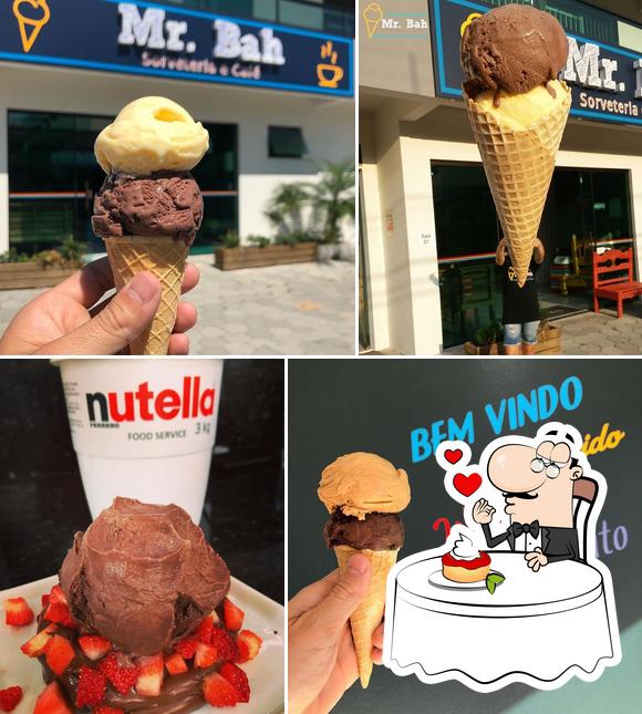 "Mister Bah - Ice Cream and Coffee" предлагает разнообразный выбор десертов