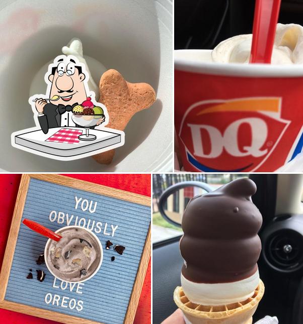Mayfield Dairy Queen serves a number of sweet dishes