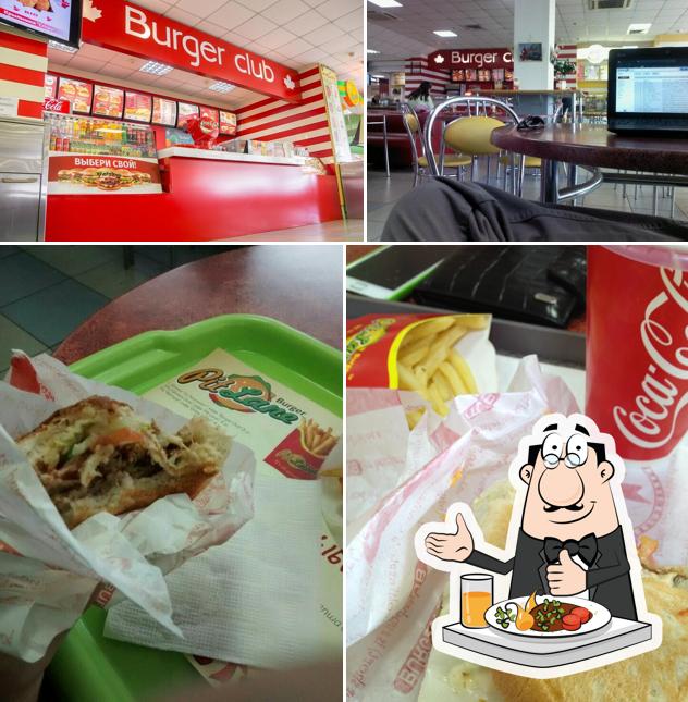 Las fotos de comida y interior en Burger Club