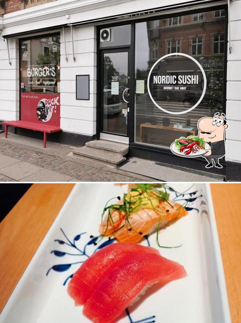 Toma marisco en Nordic Sushi