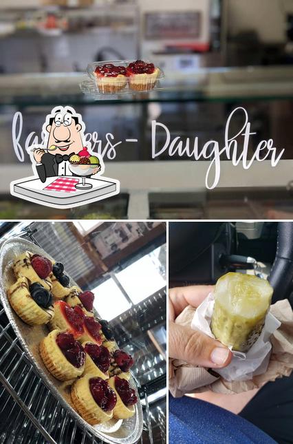 Farmer's Daughter Sub Shoppe serves a range of desserts