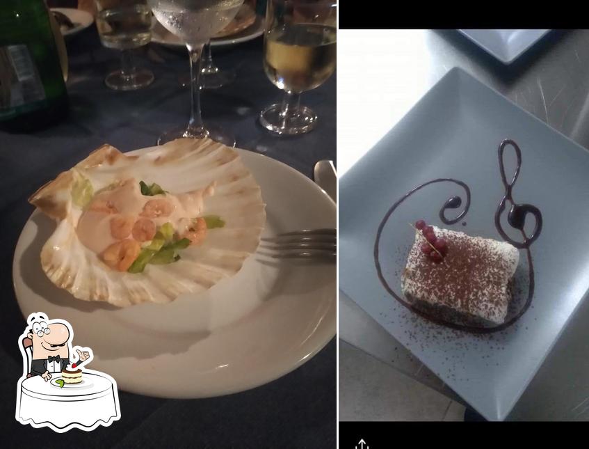 Ristorante "L'Osteria del Mare" propone un'ampia gamma di dolci