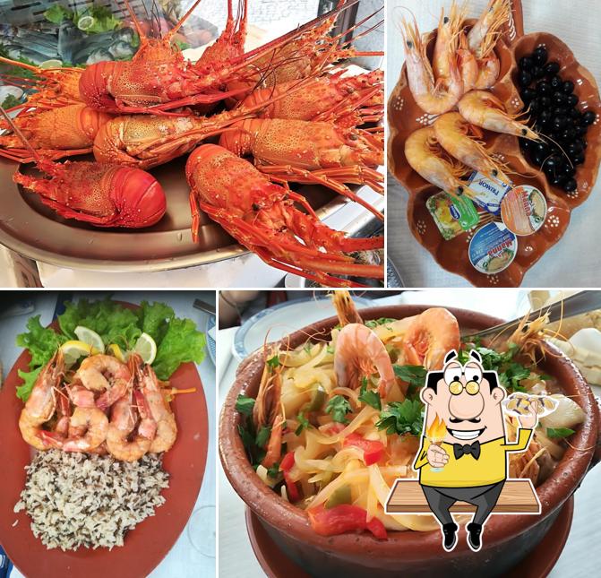 Закажите блюда с морепродуктами в "Restaurante Ala-Riba"