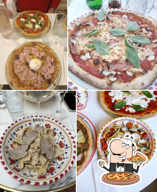 Choisissez des pizzas à Bianca