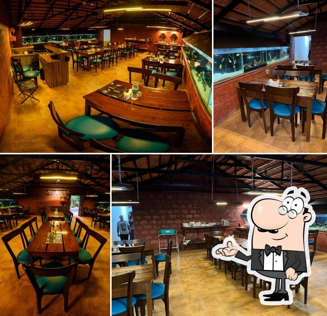 The interior of Aquateria Coastal Curries