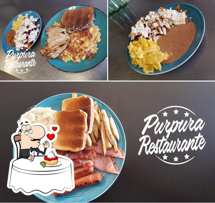 Restaurante Purpura tiene distintos postres