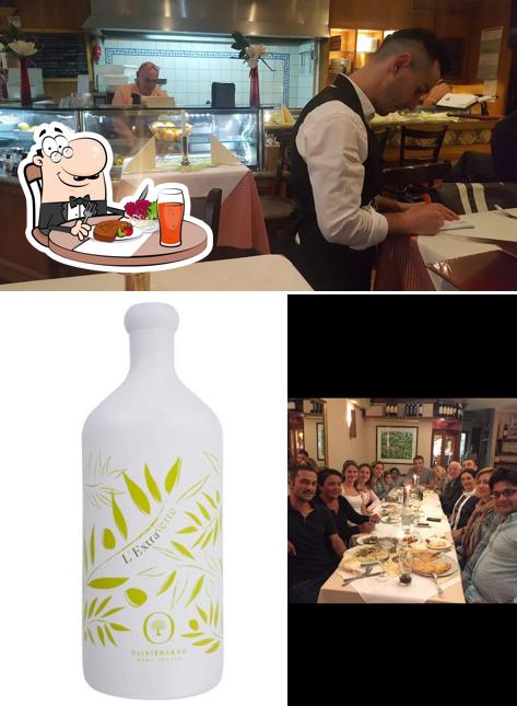 L’image de la table à manger et boisson de Ristorante ITALIA im Tal’s
