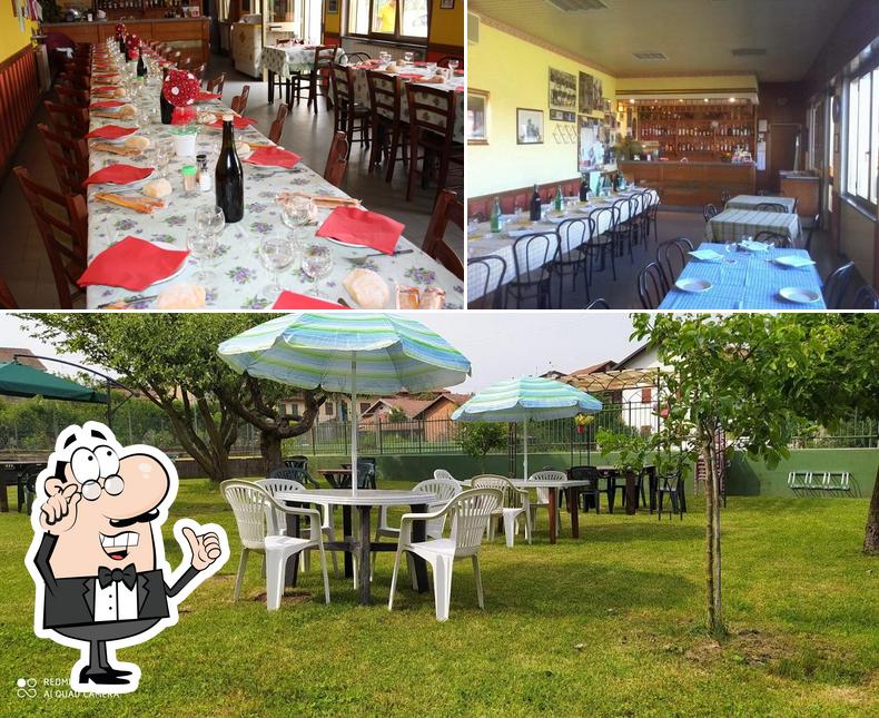 Gli interni di Trattoria Tennis di Cerrione