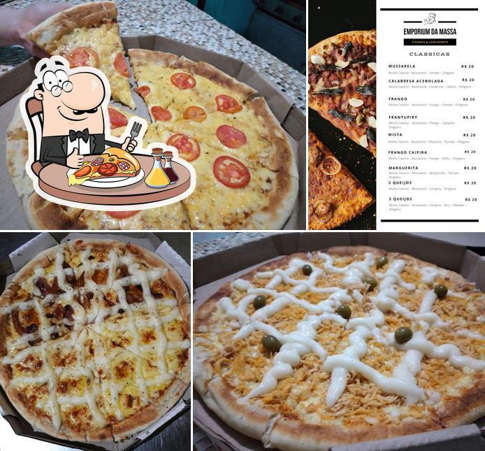 Escolha diversos estilos de pizza