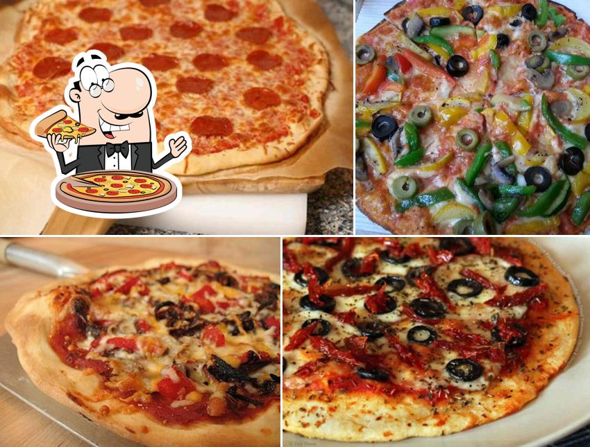 Try out pizza at Fat Lulu's