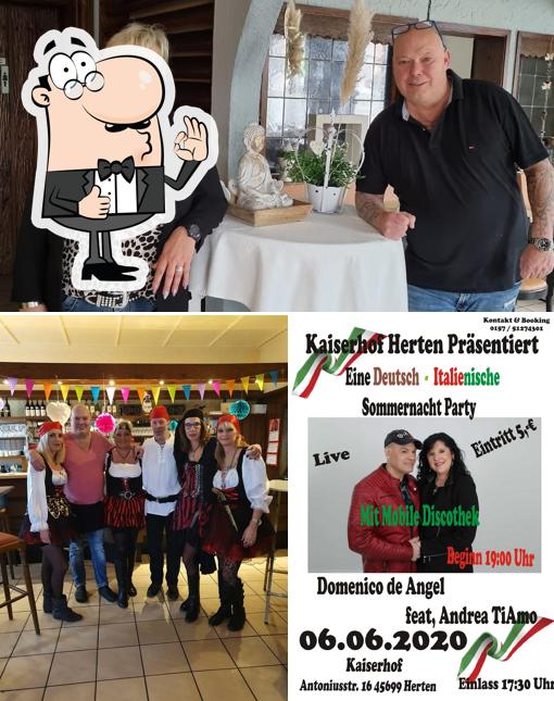 Look at the image of Kaiserhof Herten bei Sandra und Dirk - Restaurant und Gasthof