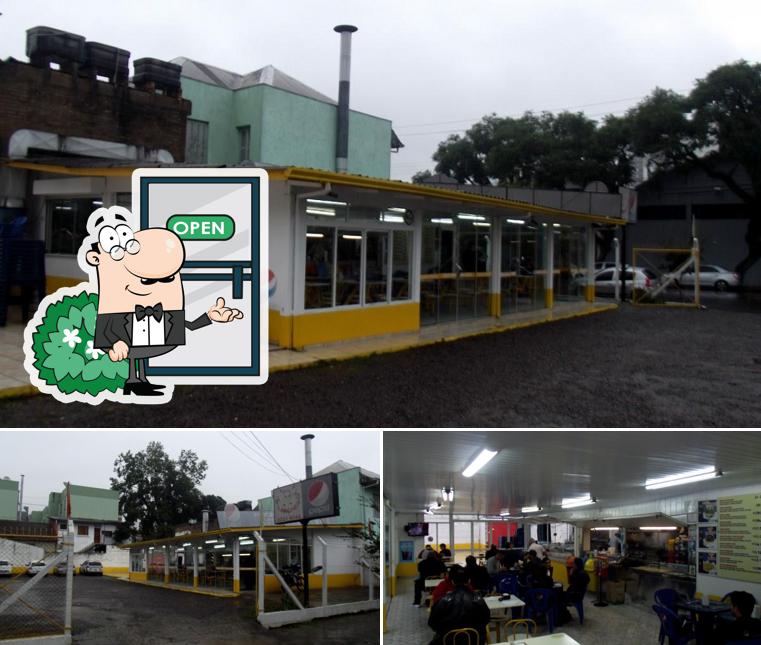 Esta é a imagem apresentando exterior e interior no Piqueno Lanches