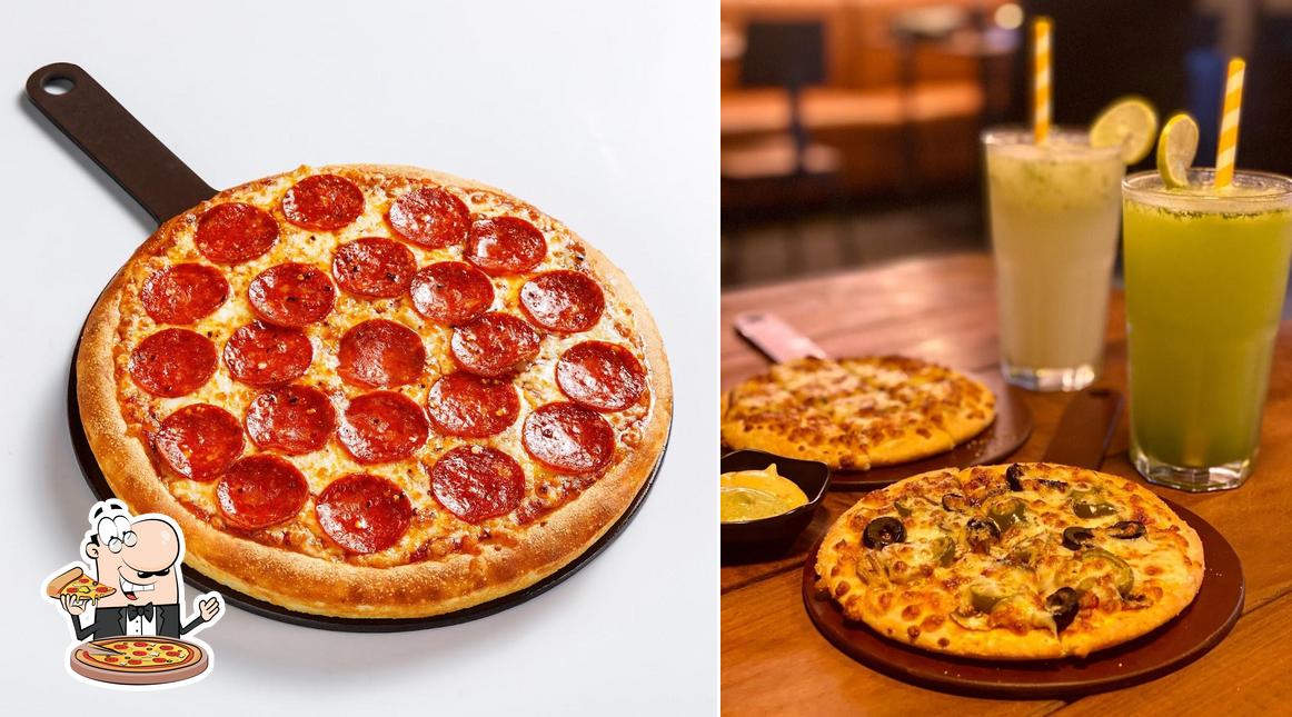 Try out different types of pizza