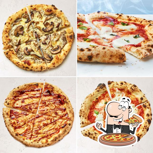 Get different kinds of pizza