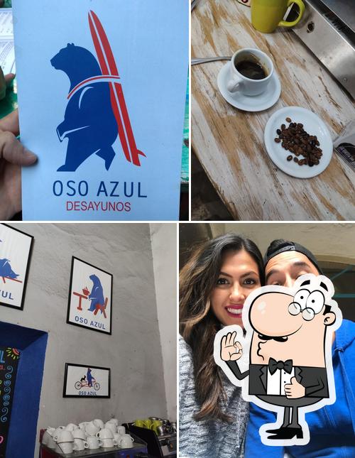Look at this pic of Cafe Oso Azul