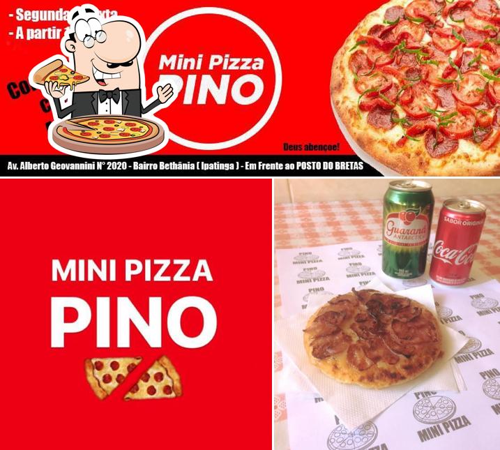 Consiga pizza no Mini Pizza do Pino Ipatinga MG