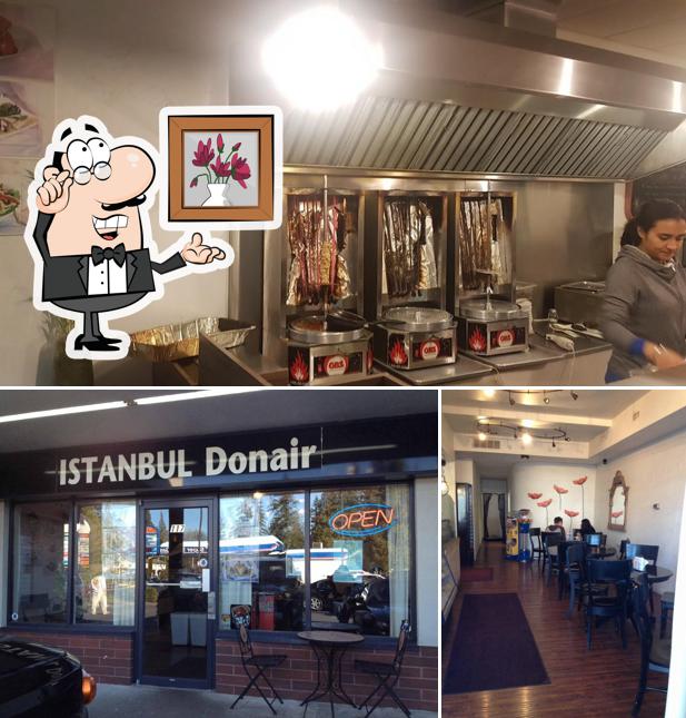 The interior of Istanbul Donair