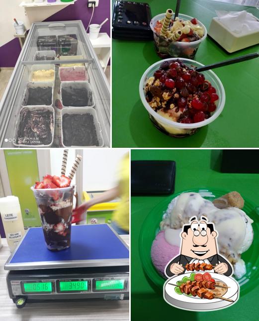 Comida em Sorveteria Telles