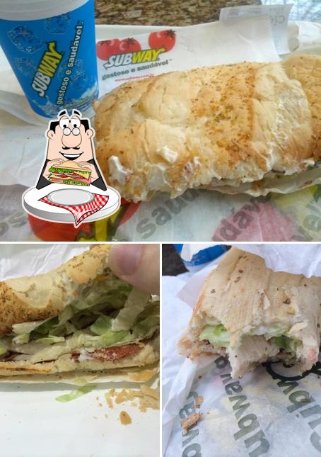 Clube sanduíches em Subway - Shopping Müller