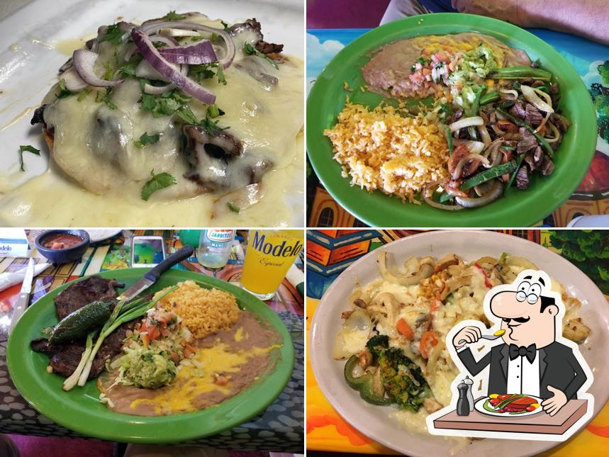 Food at Casa Hacienda Mexican Grill