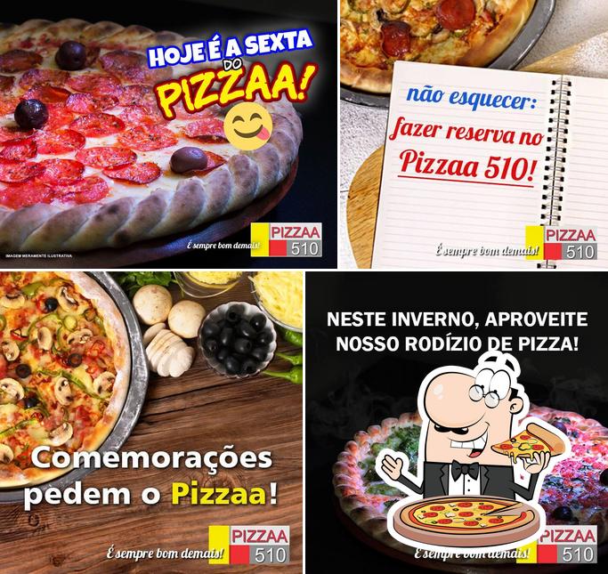 Peça pizza no Pizza 510