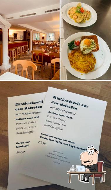 Gli interni di Restaurant Adler