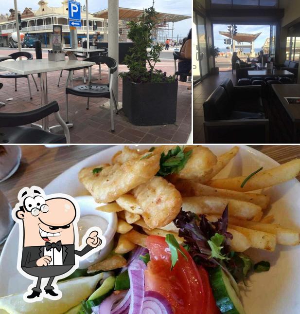 The Coffee Club Café - Henley Beach is distinguished by interior and food