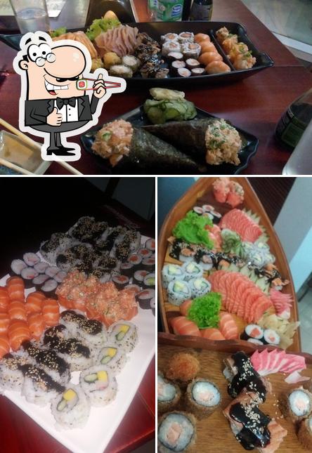 Prove diversas opções de sushi